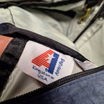 AmeriBag Healthy Back Saver Sling Pouch Blue Zip Pockets Strap Trip Vacation