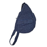 AmeriBag Healthy Back Saver Sling Pouch Blue Zip Pockets Strap Trip Vacation