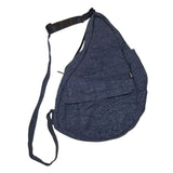 AmeriBag Healthy Back Saver Sling Pouch Blue Zip Pockets Strap Trip Vacation
