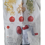 Tupperware Fusion Master Spiralizer Base Accessories Instructions Red Zoodles