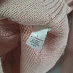 Falls Creek Knit Sweater Pink Blush Warm Womens Large Comfy With Tags