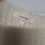 Maurices Striped Sweater Soft Acrylic Womens Large Button Shoulders