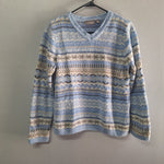 Croft Barrow Sweater Soft Blue Winter Warm Womens Medium