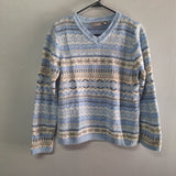 Croft Barrow Sweater Soft Blue Winter Warm Womens Medium