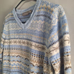 Croft Barrow Sweater Soft Blue Winter Warm Womens Medium