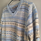 Croft Barrow Sweater Soft Blue Winter Warm Womens Medium