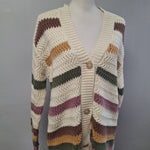 Falls Creek Button Down Cardigan Sweater Chunky Knit Sage Granny Womens X Large