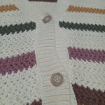 Falls Creek Button Down Cardigan Sweater Chunky Knit Sage Granny Womens X Large