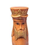 Wiseman King Figurine Statue Orange Gold Nativity Religious 13 Inch Gift Offering