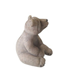 Quarry Critters Bam Bam Bear 2000 Figurine Resin Stone Small Vintage Sitting