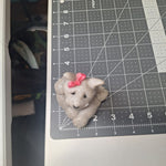 Quarry Critters Cat Cousin Cindy 2000 Figurine Resin Stone Vintage Princess