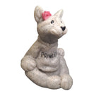 Quarry Critters Cat Cousin Cindy 2000 Figurine Resin Stone Vintage Princess