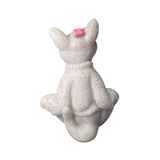 Quarry Critters Cat Cousin Cindy 2000 Figurine Resin Stone Vintage Princess