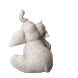 Quarry Critters Elephant Evian Ella 2001 Figurine Resin Stone Vintage Smiles