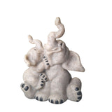 Quarry Critters Elephant Evian Ella 2001 Figurine Resin Stone Vintage Smiles