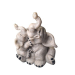 Quarry Critters Elephant Evian Ella 2001 Figurine Resin Stone Vintage Smiles