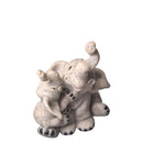 Quarry Critters Elephant Evian Ella 2001 Figurine Resin Stone Vintage Smiles