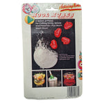 Human Kool Kubes Reusable Ice Cube Santa Red Vintage 90s Holiday Christmas Drink