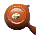 Japanese Teapot Orange Strainer Small Loose Leaf Hot Steeper Carved Etched
