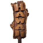 Hawaii Souvenirs Letter Opener Faux Wood Resin Vintage Islands Office Desk