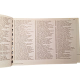 Wabash Valley Cook Book Vintage 1975 Recipes to Remember Small Town Keepsake