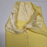 Baby Bag Zip Sweater Hooded Yellow Vintage Infant Set Newborn Outfit
