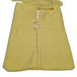 Baby Bag Zip Sweater Hooded Yellow Vintage Infant Set Newborn Outfit