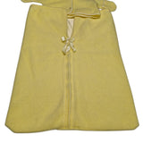 Baby Bag Zip Sweater Hooded Yellow Vintage Infant Set Newborn Outfit