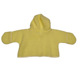 Baby Bag Zip Sweater Hooded Yellow Vintage Infant Set Newborn Outfit