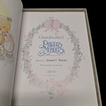 Precious Moments Grandmother Book Baby Infant Gift Memories Stories Family Tree
