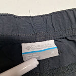 Columbia Shorts Black Lightweight Summer Fishing Pockets Womens Size XL