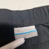 Columbia Shorts Black Lightweight Summer Fishing Pockets Womens Size XL