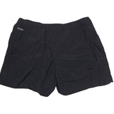 Columbia Shorts Black Lightweight Summer Fishing Pockets Womens Size XL