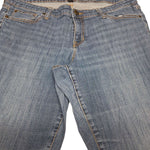 GAP Jeans Boyfriend Fit Blue Distressed Womens Plus Size 16