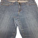 GAP Jeans Boyfriend Fit Blue Distressed Womens Plus Size 16