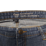GAP Jeans Boyfriend Fit Blue Distressed Womens Plus Size 16
