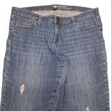 GAP Jeans Boyfriend Fit Blue Distressed Womens Plus Size 16