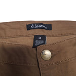 d. jeans Khaki Pants Womens Size 14 Business Casual Uniform Soft Cotton Blend