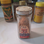 Vintage Seasonings Glass Containers Spices Salt Vegit Frenchs Kroger Collectible