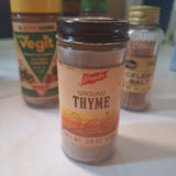Vintage Seasonings Glass Containers Spices Salt Vegit Frenchs Kroger Collectible