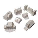 Game of Life White House Replacement Pieces Plastic Buildings 1990 Vintage
