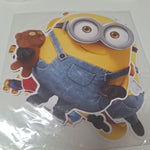 Yellow Cartoon Party Supplies Decorations Birthday Banana Guys Cupcake Toppers