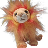 Ty Beanie Baby Bushy 2000 Lion Plush Orange Neon Cat Jungle Vintage
