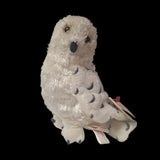 Ty Beanie Babies Summit Snowy Owl 2007 White Bird Soft Wings Original