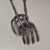 Metal Skeleton Arms Hands Salad Forks Halloween Decor Prop Haunted House Pair