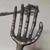 Metal Skeleton Arms Hands Salad Forks Halloween Decor Prop Haunted House Pair