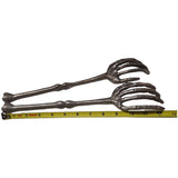 Metal Skeleton Arms Hands Salad Forks Halloween Decor Prop Haunted House Pair