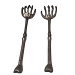 Metal Skeleton Arms Hands Salad Forks Halloween Decor Prop Haunted House Pair