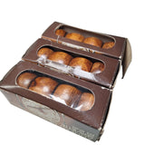 Wooden Napkin Rings Vintage 12 Pieces Round Smooth Rustic Cabin 1980s No 8404