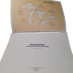 Richards Lake Michigan Chartbook Cruising Guide Maps 1991 Vintage Bag Tools Kit